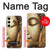S4022 黄金の仏顔 ヴィンテージ Vintage Buddha Face Golden Style Samsung Galaxy S24 バックケース、フリップケース・カバー