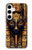 S3992 金と黒のアヌビス Gold Black Anubis Samsung Galaxy S24 Plus バックケース、フリップケース・カバー