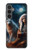 S3995 グリムウルフのインディアンガール Grim Wolf Indian Girl Samsung Galaxy S23 FE バックケース、フリップケース・カバー