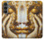 S4026 黄金の涙を流す女性 Women Crying Golden Tear Samsung Galaxy S23 FE バックケース、フリップケース・カバー