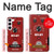 S4011 赤いギターのアナログディレイグラフィック Red Guitar Analog Delay Graphic Samsung Galaxy S23 バックケース、フリップケース・カバー