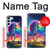 S3977 カラフルなユニコーン Colorful Unicorn Samsung Galaxy S23 Plus バックケース、フリップケース・カバー