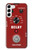S4011 赤いギターのアナログディレイグラフィック Red Guitar Analog Delay Graphic Samsung Galaxy S23 Plus バックケース、フリップケース・カバー