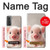 S3979 かわいい赤ちゃんブタ Cute Baby Pig Samsung Galaxy S21 Plus 5G, Galaxy S21+ 5G バックケース、フリップケース・カバー