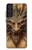 S3981 龍の頭の古地図 Dragon Head Old Map Samsung Galaxy S21 FE 5G バックケース、フリップケース・カバー