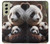 S4008 パンダの家族 Panda Family Samsung Galaxy S21 FE 5G バックケース、フリップケース・カバー