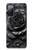 S3969 黒いバラの力強い筆遣い Black Rose Hard Brush Stroke Samsung Galaxy S20 FE バックケース、フリップケース・カバー