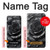 S3969 黒いバラの力強い筆遣い Black Rose Hard Brush Stroke Samsung Galaxy S20 FE バックケース、フリップケース・カバー