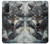 S3965 怒ったオオカミが走る Angry Wolf Running Samsung Galaxy S20 バックケース、フリップケース・カバー