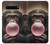 S3973 ピンクの風船ガムを吹くチンパンジー Chimpanzee Blowing Pink Bubblegum Samsung Galaxy S10 5G バックケース、フリップケース・カバー
