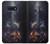 S3972 焦げたアコースティックギターのグラフィック Burned Acoustic Guitar Graphic Samsung Galaxy S10e バックケース、フリップケース・カバー