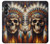 S4016 ネイティブ スカル Native Skull Samsung Galaxy A05s バックケース、フリップケース・カバー