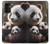 S4008 パンダの家族 Panda Family Samsung Galaxy A13 5G バックケース、フリップケース・カバー