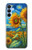 S4019 ひまわり ヴァン・ゴッホ風 Sunflower Van Gogh Style Samsung Galaxy A15 5G バックケース、フリップケース・カバー