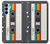S4023 ヴィンテージ レインボー コンパクトカセット Vintage Rainbow Compact Cassette Samsung Galaxy A15 5G バックケース、フリップケース・カバー