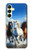S3996 走る馬 Horse Running Samsung Galaxy A25 5G バックケース、フリップケース・カバー