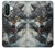 S3965 怒ったオオカミが走る Angry Wolf Running Samsung Galaxy A26 バックケース、フリップケース・カバー