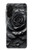 S3969 黒いバラの力強い筆遣い Black Rose Hard Brush Stroke Samsung Galaxy A26 バックケース、フリップケース・カバー