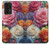 S3975 カラフルなバラの絵 Colorful Roses Painting Samsung Galaxy A33 5G バックケース、フリップケース・カバー