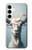 S3991 ヤギのメガネ Goat Glasses Samsung Galaxy A35 5G バックケース、フリップケース・カバー