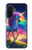 S3977 カラフルなユニコーン Colorful Unicorn Samsung Galaxy A36 バックケース、フリップケース・カバー