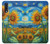 S4019 ひまわり ヴァン・ゴッホ風 Sunflower Van Gogh Style Samsung Galaxy A50 バックケース、フリップケース・カバー
