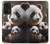 S4008 パンダの家族 Panda Family Samsung Galaxy A53 5G バックケース、フリップケース・カバー