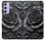 S3969 黒いバラの力強い筆遣い Black Rose Hard Brush Stroke Samsung Galaxy A54 5G バックケース、フリップケース・カバー