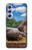 S4031 赤ちゃんカバ  Baby Hippo Hippopotamus Family Samsung Galaxy A54 5G バックケース、フリップケース・カバー