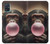 S3973 ピンクの風船ガムを吹くチンパンジー Chimpanzee Blowing Pink Bubblegum Samsung Galaxy A51 バックケース、フリップケース・カバー