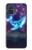 S3982 夢のクジラのカラフルな星雲 Dream Whale Colorful Nebula Samsung Galaxy A71 バックケース、フリップケース・カバー