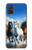 S3996 走る馬 Horse Running Samsung Galaxy A71 バックケース、フリップケース・カバー