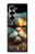 S3971 色を塗った猫 Cat Painted Color Samsung Galaxy Z Fold 6 バックケース、フリップケース・カバー S3971 色を塗った猫 Cat Painted Color Samsung Galaxy Z Fold 6 バックケース、フリップケース・カバー