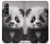 S3978 かわいい赤ちゃんパンダ Cute Baby Panda Samsung Galaxy Z Fold 3 5G バックケース、フリップケース・カバー