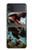 S4021 T-REX 恐竜 ジュラシック T-rex Dinosaur Jurassic Samsung Galaxy Z Flip 4 バックケース、フリップケース・カバー