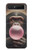 S3973 ピンクの風船ガムを吹くチンパンジー Chimpanzee Blowing Pink Bubblegum Samsung Galaxy Z Flip 5G バックケース、フリップケース・カバー