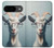 S3991 ヤギのメガネ Goat Glasses Google Pixel 9 バックケース、フリップケース・カバー