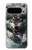 S3965 怒ったオオカミが走る Angry Wolf Running Google Pixel 9 Pro バックケース、フリップケース・カバー