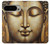 S4022 黄金の仏顔 ヴィンテージ Vintage Buddha Face Golden Style Google Pixel 9 Pro バックケース、フリップケース・カバー
