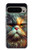 S3971 色を塗った猫 Cat Painted Color Google Pixel 9 Pro XL バックケース、フリップケース・カバー
