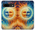 S3966 芸術的な太陽と月 Artistic Sun Moon Google Pixel 8a バックケース、フリップケース・カバー