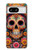 S3999 メキシコスカルの絵画 Mexican Skull Painting Google Pixel 8 バックケース、フリップケース・カバー S3999 メキシコスカルの絵画 Mexican Skull Painting Google Pixel 8 バックケース、フリップケース・カバー