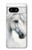 S4025 白馬の絵 White Horse Painting Google Pixel 8 バックケース、フリップケース・カバー