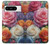 S3975 カラフルなバラの絵 Colorful Roses Painting Google Pixel 8 pro バックケース、フリップケース・カバー