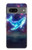 S3982 夢のクジラのカラフルな星雲 Dream Whale Colorful Nebula Google Pixel 7a バックケース、フリップケース・カバー