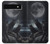 S3970 黒いオオカミの満月 Black Wolf Full Moon Google Pixel 6a バックケース、フリップケース・カバー