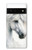 S4025 白馬の絵 White Horse Painting Google Pixel 6 バックケース、フリップケース・カバー