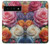 S3975 カラフルなバラの絵 Colorful Roses Painting Google Pixel 6 Pro バックケース、フリップケース・カバー