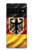 S3989 ドイツの鷲の古国旗 Germany Eagle Old Flag Google Pixel 6 Pro バックケース、フリップケース・カバー