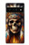 S4016 ネイティブ スカル Native Skull Google Pixel 6 Pro バックケース、フリップケース・カバー